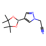 Structure of B411153