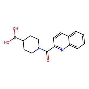 Structure of B412573     